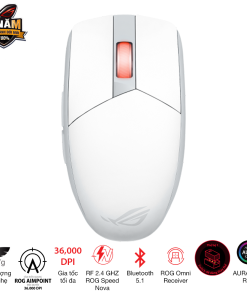 Chuột ASUS ROG Strix Impact III Wireless White